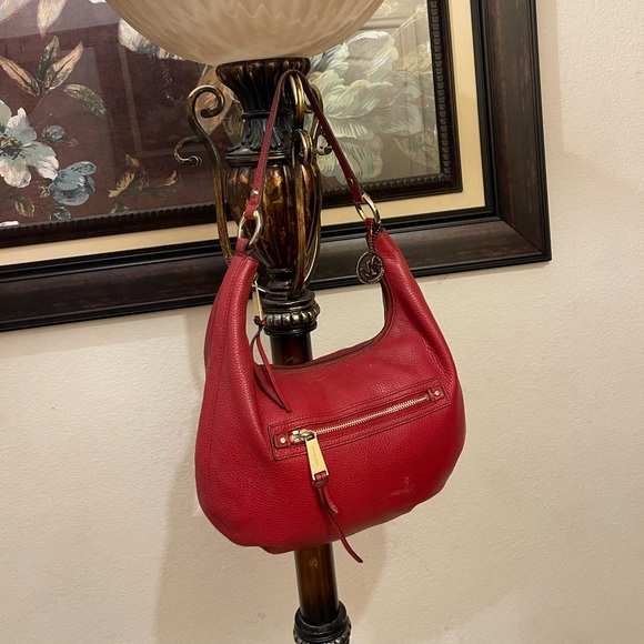 MICHAEL Michael Kors Red Leather Bag - Picture 3 of 16